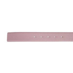 CINTURA IN CUOIO LISCIO DOUBLE FACE CON FIBBIA LOGO