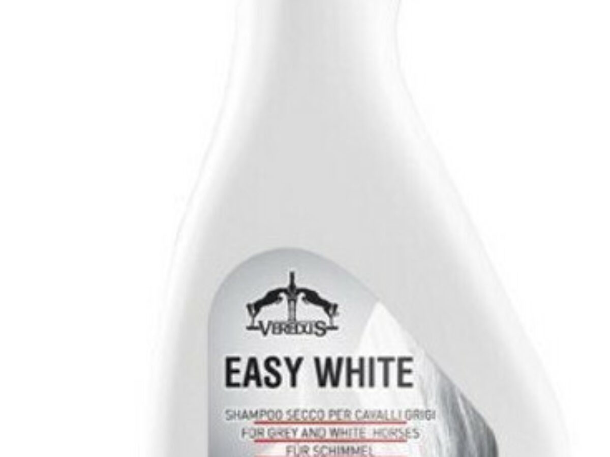 SHAMPOO SECCO EASY WHITE per cavalli grigi