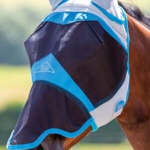MASCHERA SHIRES ANTIMOSCHE FINE MESH FLY WITH NOSE
