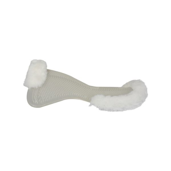 THERAPEUTIC GEL PAD CUT OUT 1/2 SHEEPSKIN EDGE JUST GEL