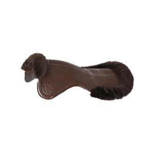THERAPEUTIC GEL PAD CUT OUT 1/2 SHEEPSKIN EDGE JUST GEL