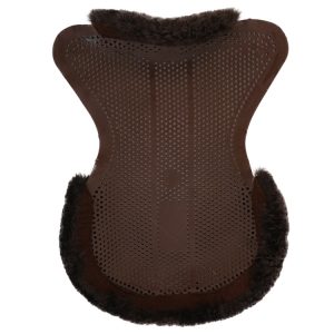 THERAPEUTIC GEL PAD CUT OUT 1/2 SHEEPSKIN EDGE JUST GEL