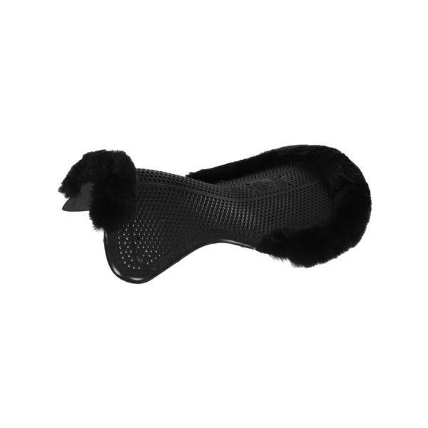 THERAPEUTIC GEL PAD CUT OUT 1/2 SHEEPSKIN EDGE JUST GEL