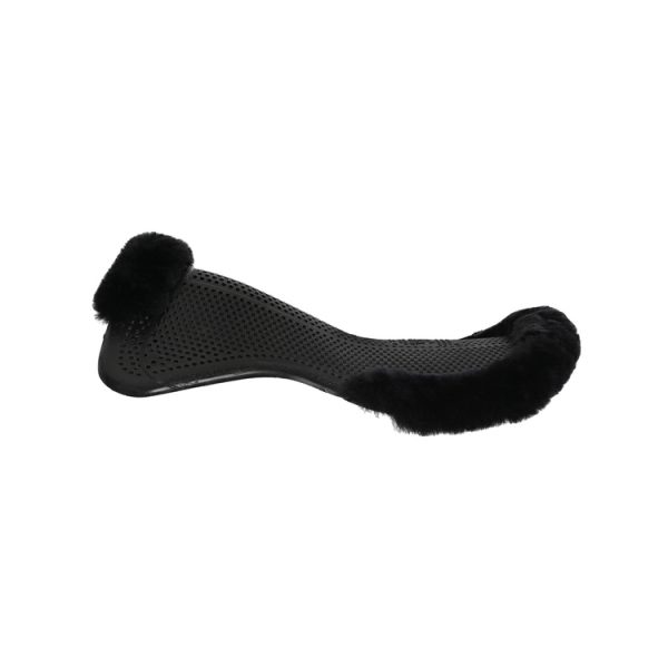 THERAPEUTIC GEL PAD CUT OUT 1/2 SHEEPSKIN EDGE JUST GEL