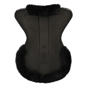 THERAPEUTIC GEL PAD CUT OUT 1/2 SHEEPSKIN EDGE JUST GEL