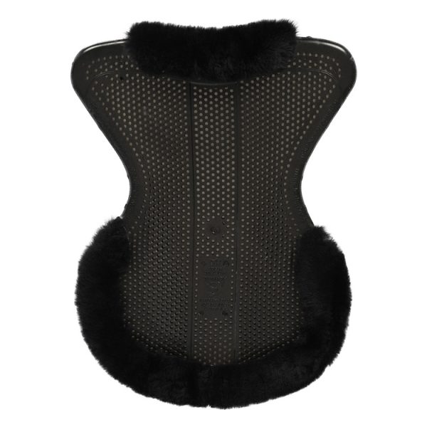 THERAPEUTIC GEL PAD CUT OUT 1/2 SHEEPSKIN EDGE JUST GEL