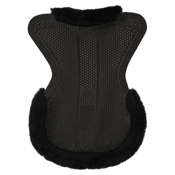 THERAPEUTIC GEL PAD CUT OUT 1/2 SHEEPSKIN EDGE JUST GEL