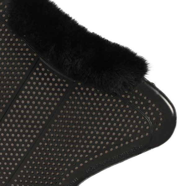 THERAPEUTIC GEL PAD CUT OUT 1/2 SHEEPSKIN EDGE JUST GEL