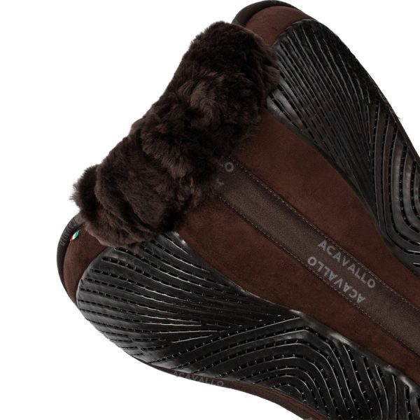 CLOSE CONTACT GEL & MEMORY FOAM 1/2 PAD W/SHEEPSKIN