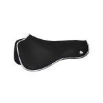 WITHERS FREE 3D SPACER FABRIC MEMORY FOAM ½ PAD -DRESSAGE BLACK ONE SIZE