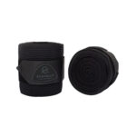 ACAVALLO ELASTIC + FLEECE BANDAGES - SET OF 2 PCS
