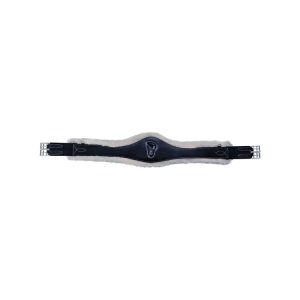 LEATHER ANATOMIC GIRTH W/REMOVABLE ECOWOOL LINING
