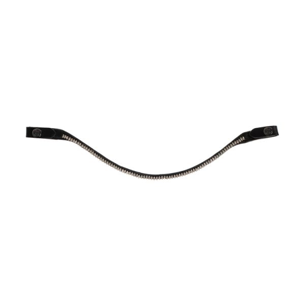 ACAVALLO BROWBAND W/OVAL CRYSTALS