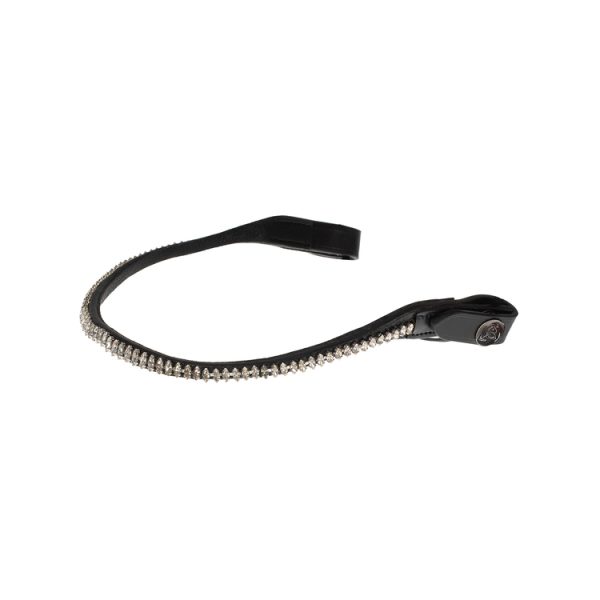 ACAVALLO BROWBAND W/OVAL CRYSTALS