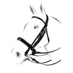 BRIGLIA EQUESTRO MODELLO "DRESSAGE+"