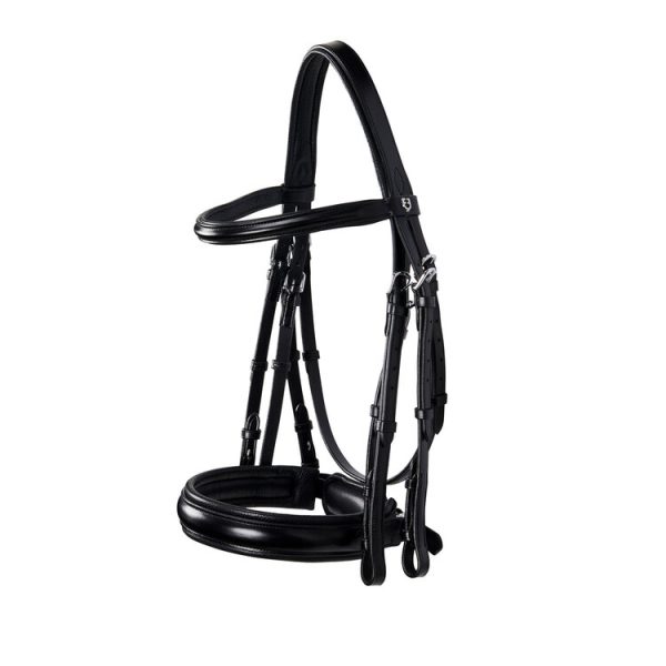 BRIGLIA DRESSAGE EVOLUTION SAGOMATA SENZA REDINI