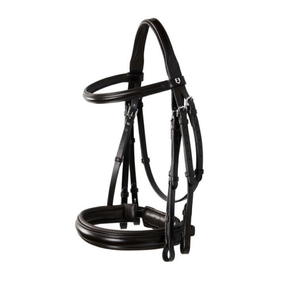 BRIGLIA DRESSAGE EVOLUTION SAGOMATA SENZA REDINI