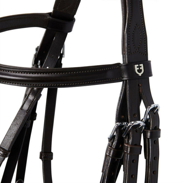 BRIGLIA DRESSAGE EVOLUTION SAGOMATA SENZA REDINI