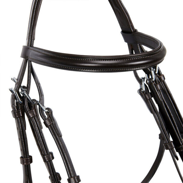 BRIGLIA DRESSAGE EVOLUTION SAGOMATA SENZA REDINI