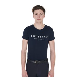 T-SHIRT COTONE EQUESTRO M/C UOMO