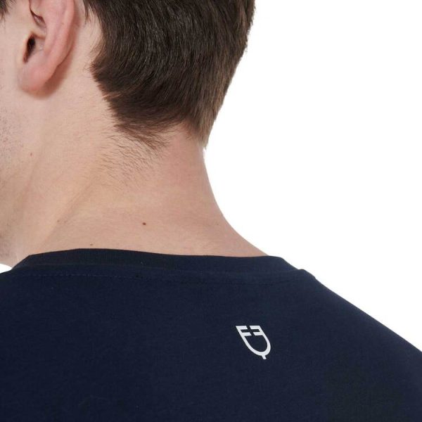 T-SHIRT COTONE EQUESTRO M/C UOMO