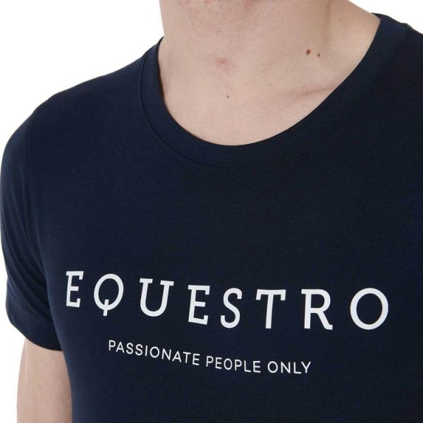 T-SHIRT COTONE EQUESTRO M/C UOMO
