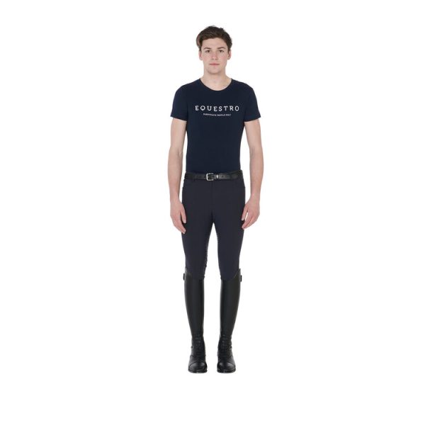 T-SHIRT COTONE EQUESTRO M/C UOMO