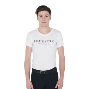 T-SHIRT COTONE EQUESTRO M/C UOMO