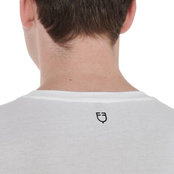 T-SHIRT COTONE EQUESTRO M/C UOMO