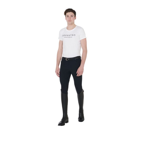 T-SHIRT COTONE EQUESTRO M/C UOMO