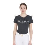 T-SHIRT COTONE EQUESTRO M/C DONNA