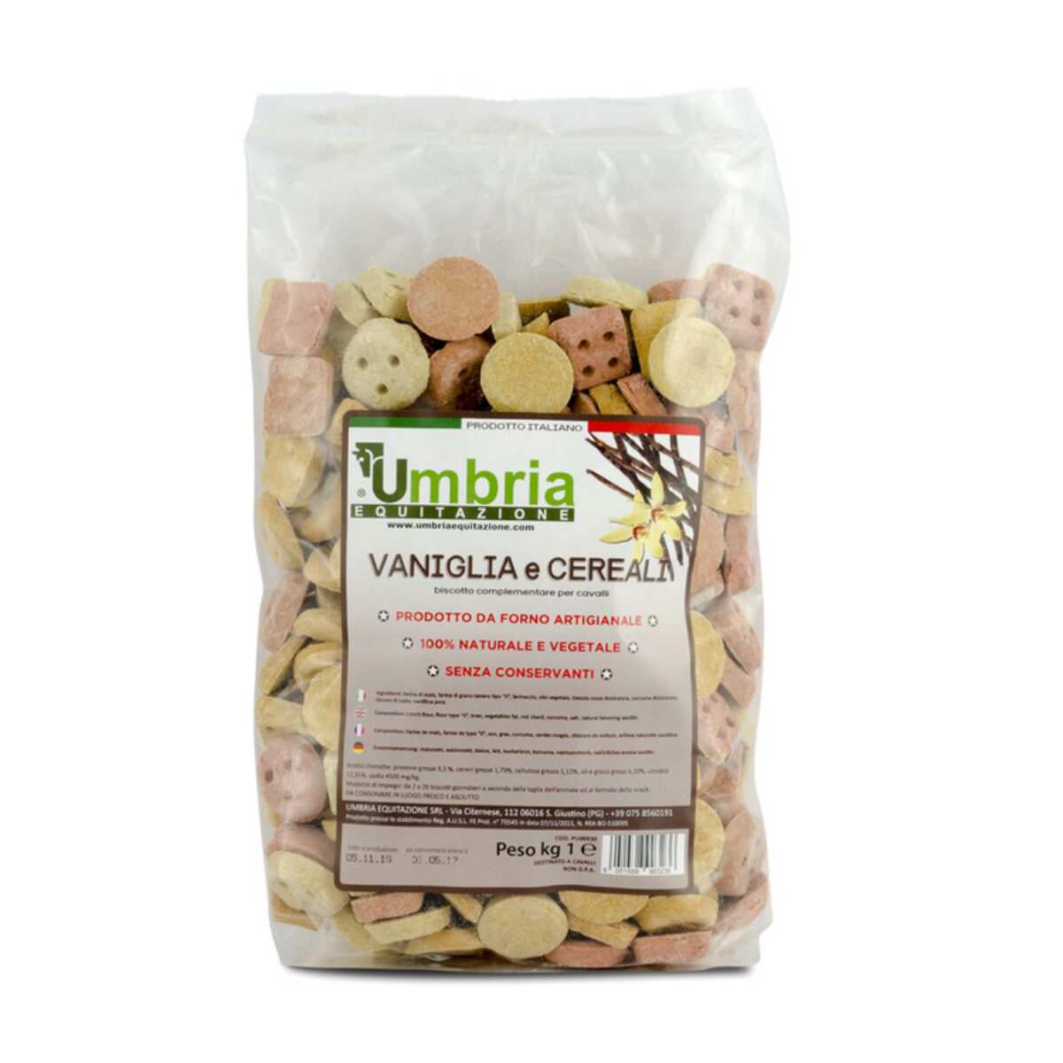 BISCOTTI FRUTTI DI BOSCO (500 GR). Amahorse Trading srl