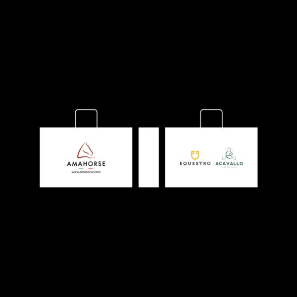 SHOPPING BAG IN TESSUTO NON TESSUTO GRANDE X STIVALI (75X45X15 CM)