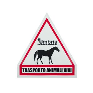 CARTELLO TRASPORTO CAVALLI