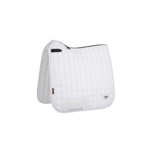 LOIRE CLASSIC SATIN DRESSAGE SQUARE WHITE LARGE - immagine 2