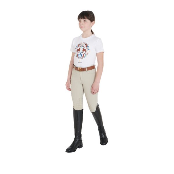 HORSE + SADDLE + BOOTS GIRL T-SHIRT