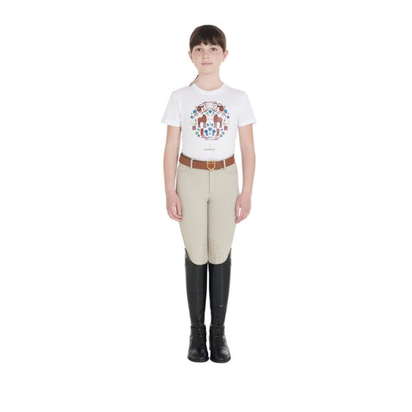HORSE + SADDLE + BOOTS GIRL T-SHIRT
