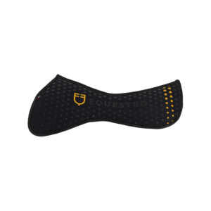 COMPENSA. EQ. IN M.FOAM CON GRIP, TESSUTO TRAFORATO SUL GAR. LOGO GIALLO