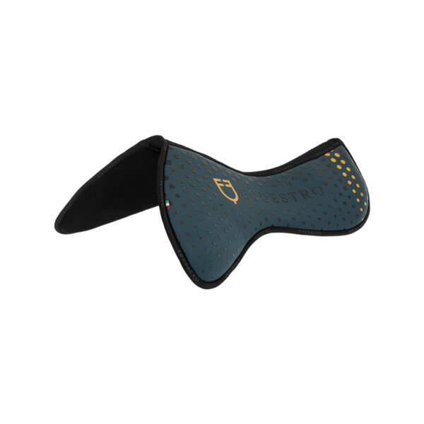 COMPENSA. EQ. IN M.FOAM CON GRIP, TESSUTO TRAFORATO SUL GAR. LOGO GIALLO