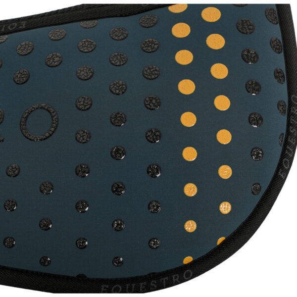 COMPENSA. EQ. IN M.FOAM CON GRIP, TESSUTO TRAFORATO SUL GAR. LOGO GIALLO