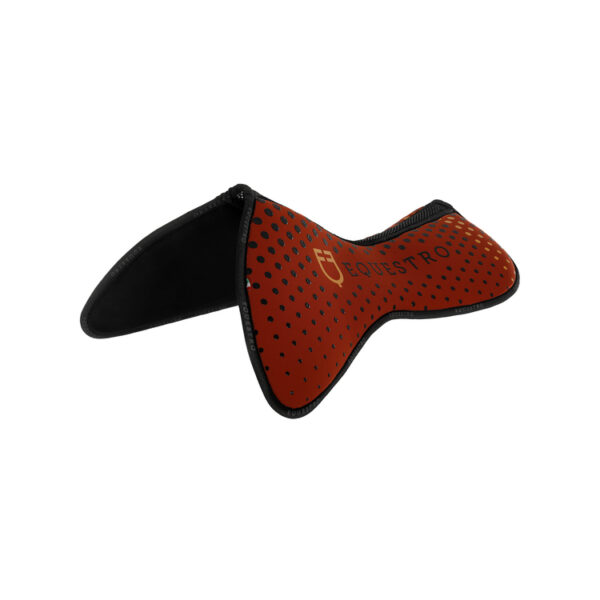 COMPENSA. EQ. IN M.FOAM CON GRIP, TESSUTO TRAFORATO SUL GAR. LOGO GIALLO