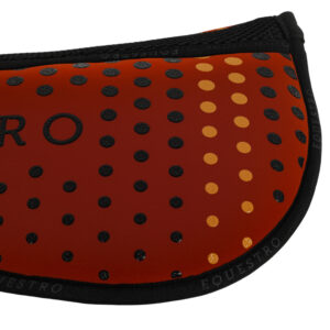 COMPENSA. EQ. IN M.FOAM CON GRIP, TESSUTO TRAFORATO SUL GAR. LOGO GIALLO