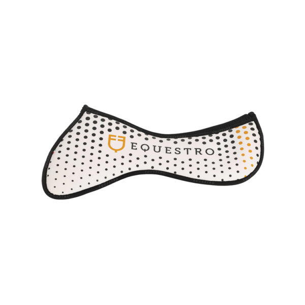 COMPENSA. EQ. IN M.FOAM CON GRIP, TESSUTO TRAFORATO SUL GAR. LOGO GIALLO