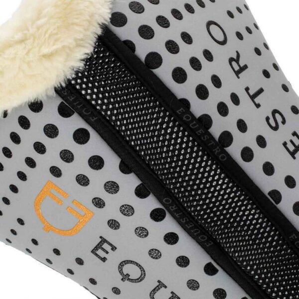 COMPENSA. EQ. ECOWOOL M.FOAM CON GRIP, TES.TRAFOR. SUL GAR. LOGO GIALLO