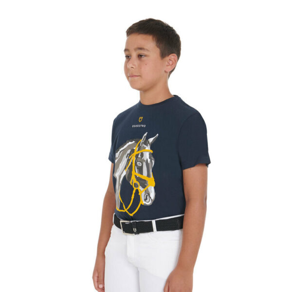 HORSE HEAD JUNIOR COTTON T-SHIRT