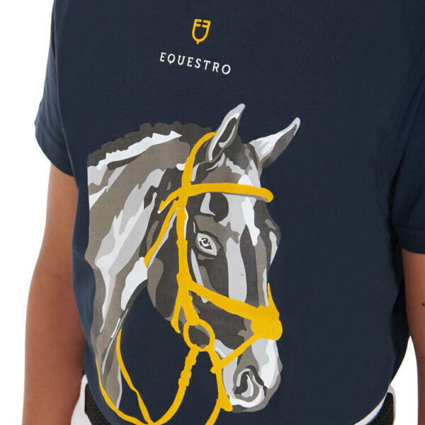 HORSE HEAD JUNIOR COTTON T-SHIRT