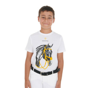 HORSE HEAD JUNIOR COTTON T-SHIRT