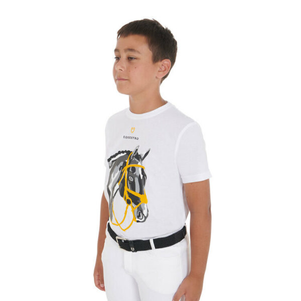 HORSE HEAD JUNIOR COTTON T-SHIRT