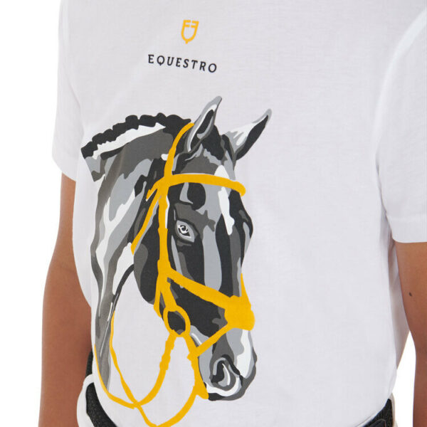 HORSE HEAD JUNIOR COTTON T-SHIRT