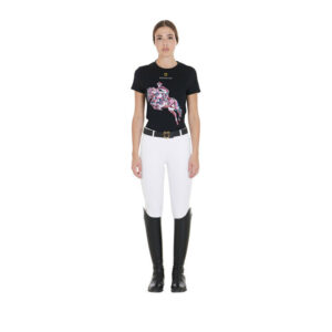 JUMPING RIDER WOMAN COTTON T-SHIRT